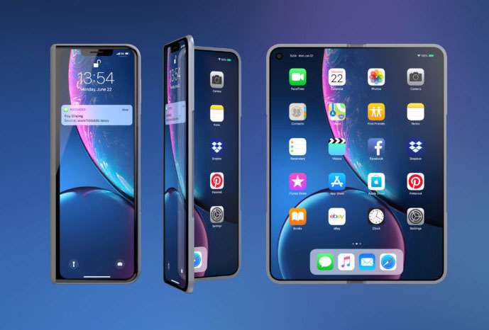 foldable iPhones